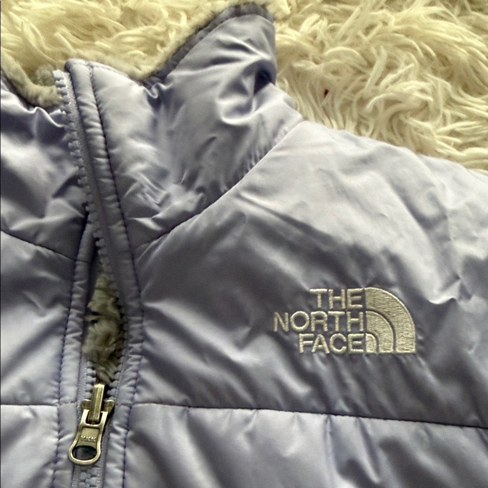 The North Face Kids' Light Purple Puffer Jacket size M (10/12)